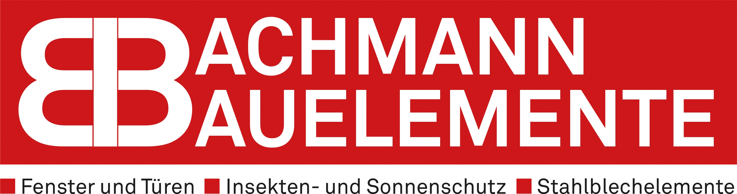 Logo Bachmann Bauelemente